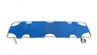 Opvouwbare noodbrancard van aluminiumlegering met wielen