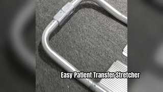 Zesdelige schepbrancard van aluminiumlegering