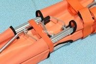 Handmatige ambulance opvouwbare brancard Patiënttransfer Draagbare 208*55*13 cm