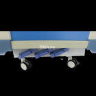 Multifunctionele handmatige ziekenhuisbedden 3 krukken staal 215*105*46