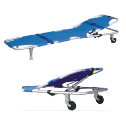 Goede prijs. Draagbare medische redding ambulance opvouwbare brancard patiëntoverdracht 214*55*12 Cm online