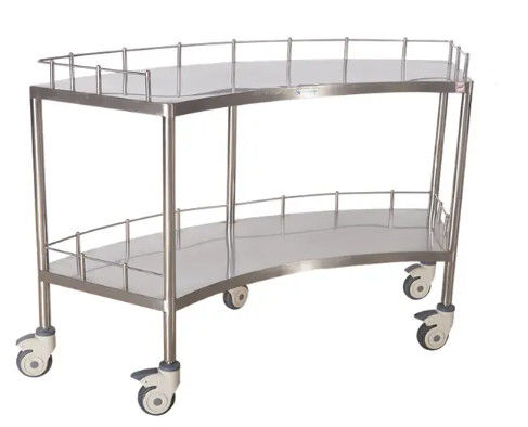 1400MM Chirurgisch instrument roestvrij staal trolley 45CM ziekenhuis medisch met la.