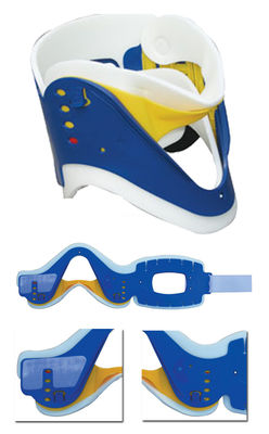 Verstelbare tractie van de nek houding correcte ruggengraat vast voor volwassenen kinderen sportbeschermingsapparatuur nekbeugel nek