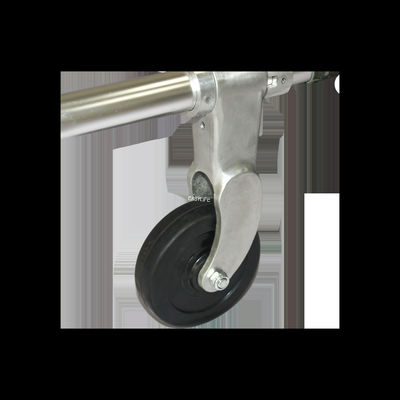 Nood Evacuatie Patiënt vouwbare brancard trolley kleine wielen 185cm × 48cm × 21cm