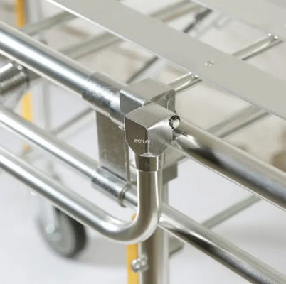 Luxe multifunctionele transfer trolley ziekenhuisbed ambulance stoel rekker