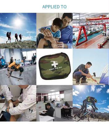 Camouflage Grote capaciteit Eerste Hulp Kit Wilderness Survival Kit Outdoor Rescue Paramedical Medical Kit