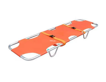 Aluminium legering opvouwbare stretcher medische benodigdheden noodgevallen niet-opvouwbare stretcher 187cm 18 Cm