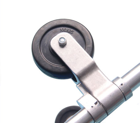 Achtersteun Verstelbare brancard opvouwbaar Steunvoeten en wielen