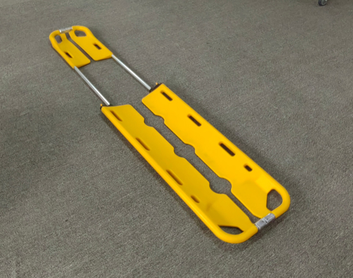 Goede prijs. Opvouwbare EHBO Plastic Scoop Stretcher X-Ray Afneembaar Drie versnellingen online