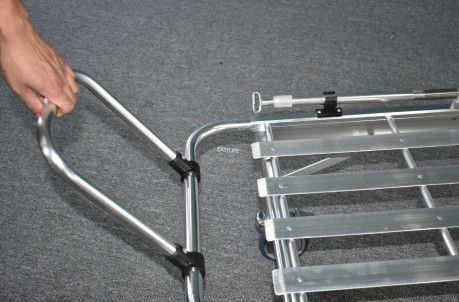 Aluminiumlegering Opvouwbare Brede Rand Lage Positie Ambulancebrancard Reddingskar