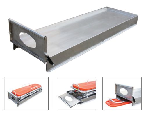 MDK Stainless Steel Ambulance Stretcher Dock