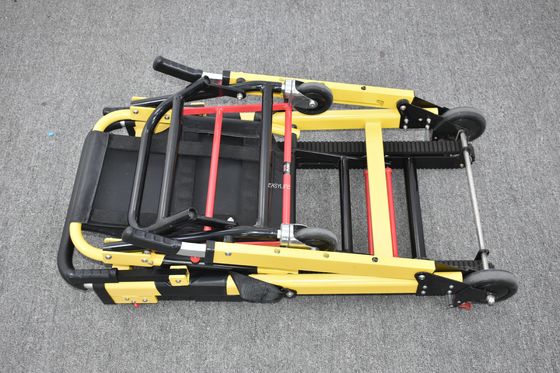 Aluminium legering handmatig kruipend type trappenkussing opvouwbaar lichtgewicht voor ziekenhuispatiëntoverdracht