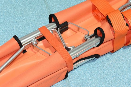 De draagbare Opvouwbare Brancard van de Aluminiumlegering, Noodsituatie Geduldige Overdracht