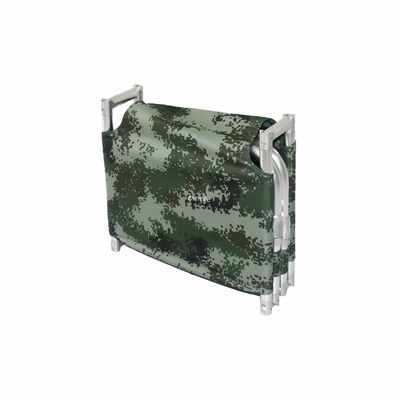 Twee wielen Twee ondersteunende benen Vier vouw draagbare trolley 1200D camouflage Oxford leer