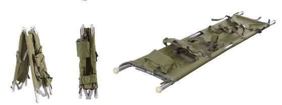 Aluminiumlegering die Medische Brancard 200 X 46 X 16cm voor Ziekenwagen vouwen 9 Kg