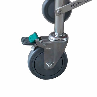 H500mm Duurzame van het de Ziekenwagenbed van de Aluminiumlegering ODM van het de Brancard Geduldige Karretje