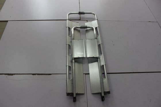 Aluminiumlegering Medisch het Vouwen het Vervoerwit 44cm 60cm van de Lepelbrancard