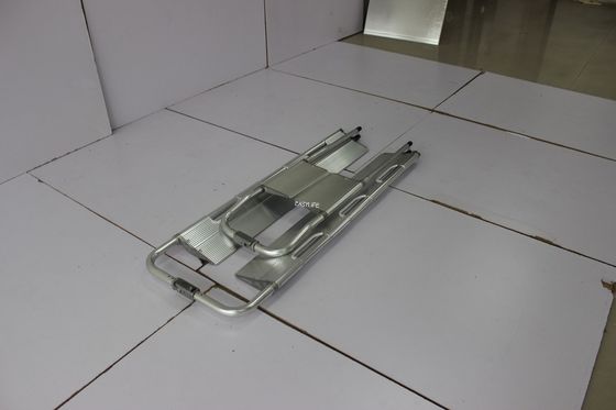 Aluminiumlegering Medisch het Vouwen het Vervoerwit 44cm 60cm van de Lepelbrancard