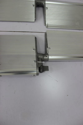 De blauwe 210cm 44cm Brancard van de Ziekenwagen Opvouwbare Lepel met manueel In werking gestelde Riemen