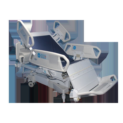 Bed van het verzorgings het Volledige Elektrische Ziekenhuis met de Inbegrepen Matras van het Premieschuim en Halve Sporen