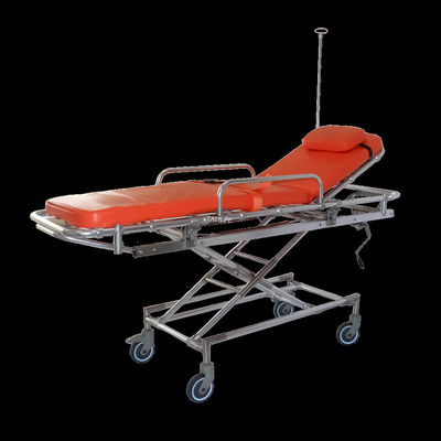88CM 1.9M Patient Transfer Trolley het Karretje van de de Ladingsoverdracht van de Aluminiumlegering