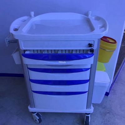 Duurzaam van de de Noodsituatiemedische apparatuur van de Neerstortingskar het Karretjemateriaal 520MM