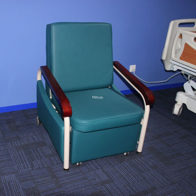 Mdk-D101 Medische de Luxe begeleidt Escorte Chair Hospital Medical die Bedprijs vouwen