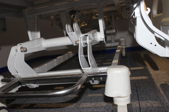 Koudgewalst Staal 85in Elektrisch het Ziekenhuisbed voor het Wit van het Huisgebruik W105 met Toilet