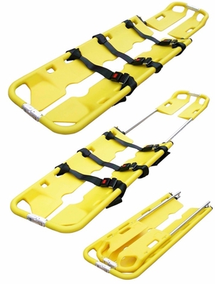 Goede prijs. Medische Draagbare PE Plastic Scheidbare Patiënt Emergency Scoop Brancard online