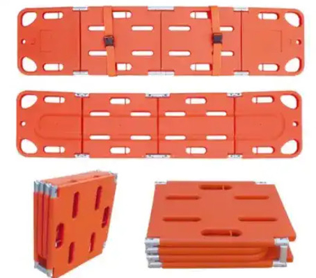 Goede prijs. Abs Plastic 4 Fold Spine Board Stretcher Medisch Drijvend Water Redding Folding online