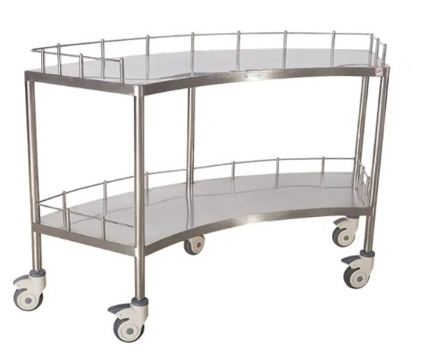 Goede prijs. Ziekenhuis ventilatorvormig apparaat cart medische trolley cart voor ziekenhuis 1400MM 45CM online