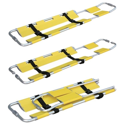 Goede prijs. Carbonvezel vouwbare scoop stretcher klasse I met hoofd immobilisator / EHBO vouwbare scoop PE stretcher online