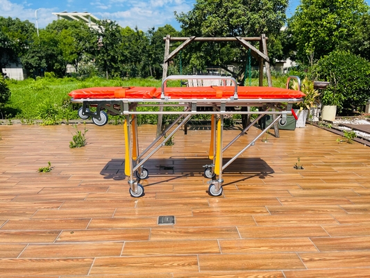 Goede prijs. Aluminium legering vouwbare ambulance-stecher been aanpassing voor het vervoeren van gewonden online