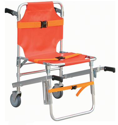Goede prijs. Noodsituatie Aluminium Staircase Chair Stretcher Evacuation Foldaway Lifting Wheelchair online