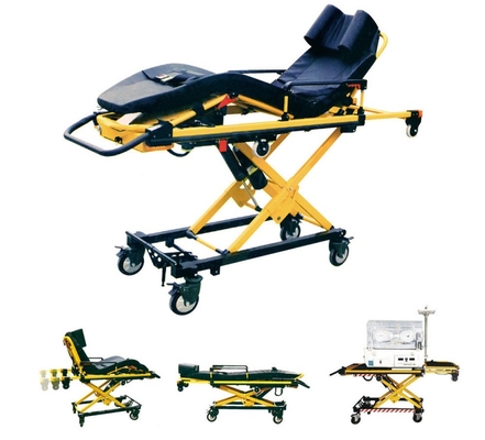 Goede prijs. MDK-D16 vouwbare ambulance-stretcher met elektrisch landingsgestel en verstelbare hoofdhoek voor eerste hulp online