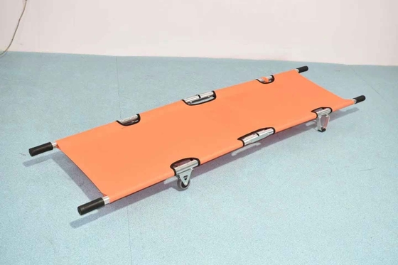 Goede prijs. 104 X 17 X 9 Cm die de Medische Legering van het het Vervoeraluminium van het Brancardziekenhuis vouwen online