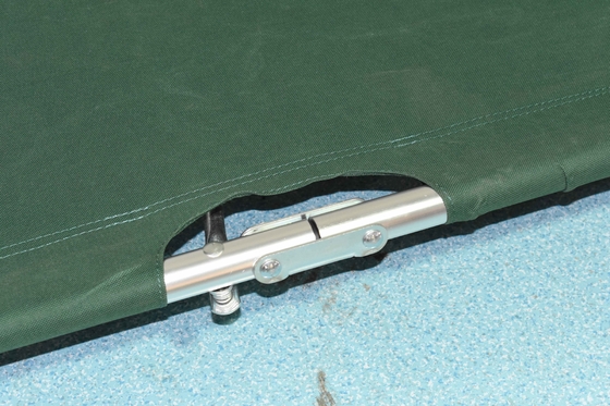 Goede prijs. Verstelbare opvouwbare medische brancard Klasse I, 159 kg max. draagvermogen van aluminiumlegering online