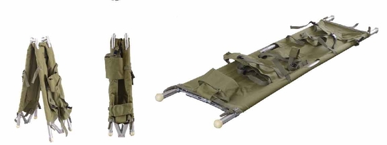 Goede prijs. Aluminiumlegering die Medische Brancard 200 X 46 X 16cm voor Ziekenwagen vouwen 9 Kg online