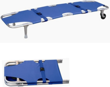 Goede prijs. 120CM Draagbare Ziekenwagen die Lepelbrancard voor Reddingsoverdracht vouwen online