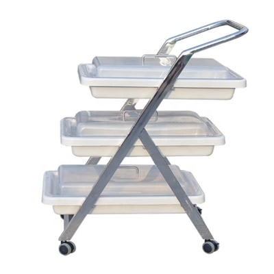 Goede prijs. Endoscoop 630MM 51.5CMMedical-de Dienst van het de Plankenkarretje van het Drie Laagroestvrije staal Medische het Nutskar online