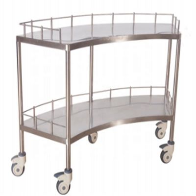 1400MM 45CMHospital Medisch het Roestvrije staalkarretje van het Meubilair Chirurgisch Instrument met lade en wiel