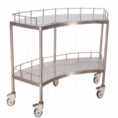 Goede prijs. 1400MM 45CMHospital Medisch het Roestvrije staalkarretje van het Meubilair Chirurgisch Instrument met lade en wiel online